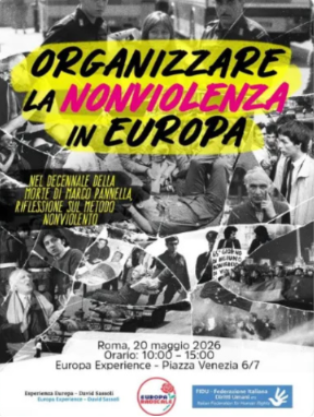 Organizzare la nonviolenza in Europa